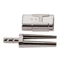 BI-V-PIN CON CAMISA METÁLICA Y TAPONES DE GOMA 1000uds