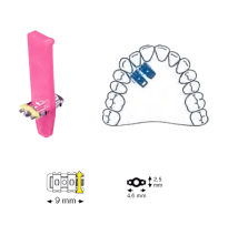 LEONE LEONE TORNILLO EXPANSIÓN SUPER MICRO MONOLATERAL 10uds