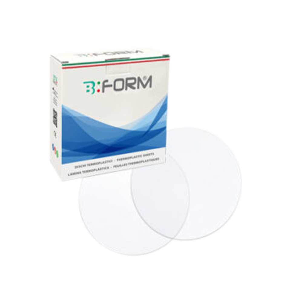 SPLINT DISCO TERMOPLÁSTICO Ø 125mm DURO Y TRANSPARENTE (PET-G)
