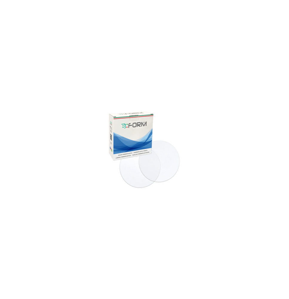 EVA SOFT DISCO TERMOPLÁSTICO Ø 125mm TRANSPARENTE Y BLANDO
