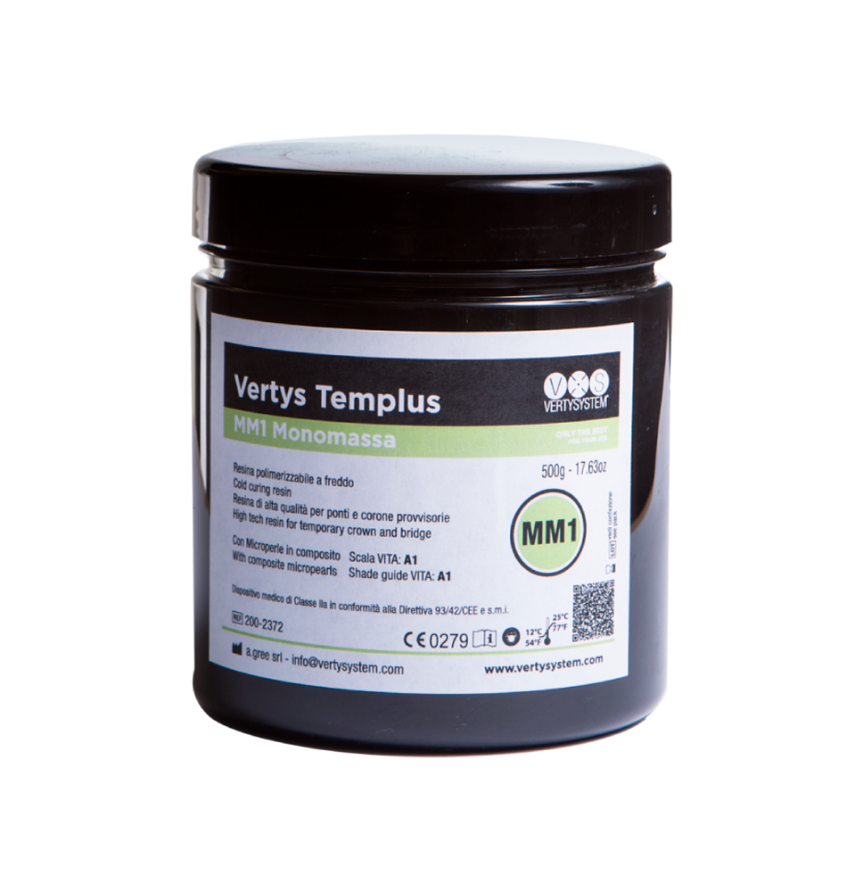 VERTYS TEMPLUS MONOMASSA 500g