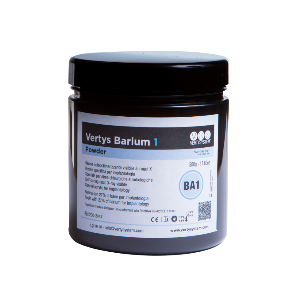 VERTYS BARIUM POLVO 500G