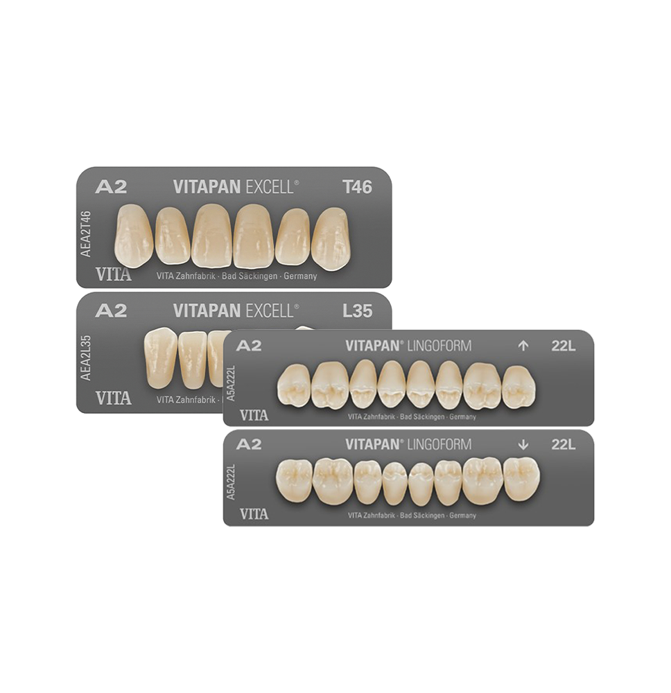VITA VITAPAN EXCEL- LINGOFORM - ANTERIORES