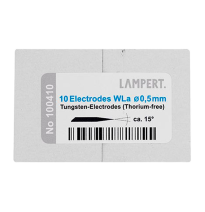 LAMPERT ELECTRODOS TUNGSTENO WLA 10uds