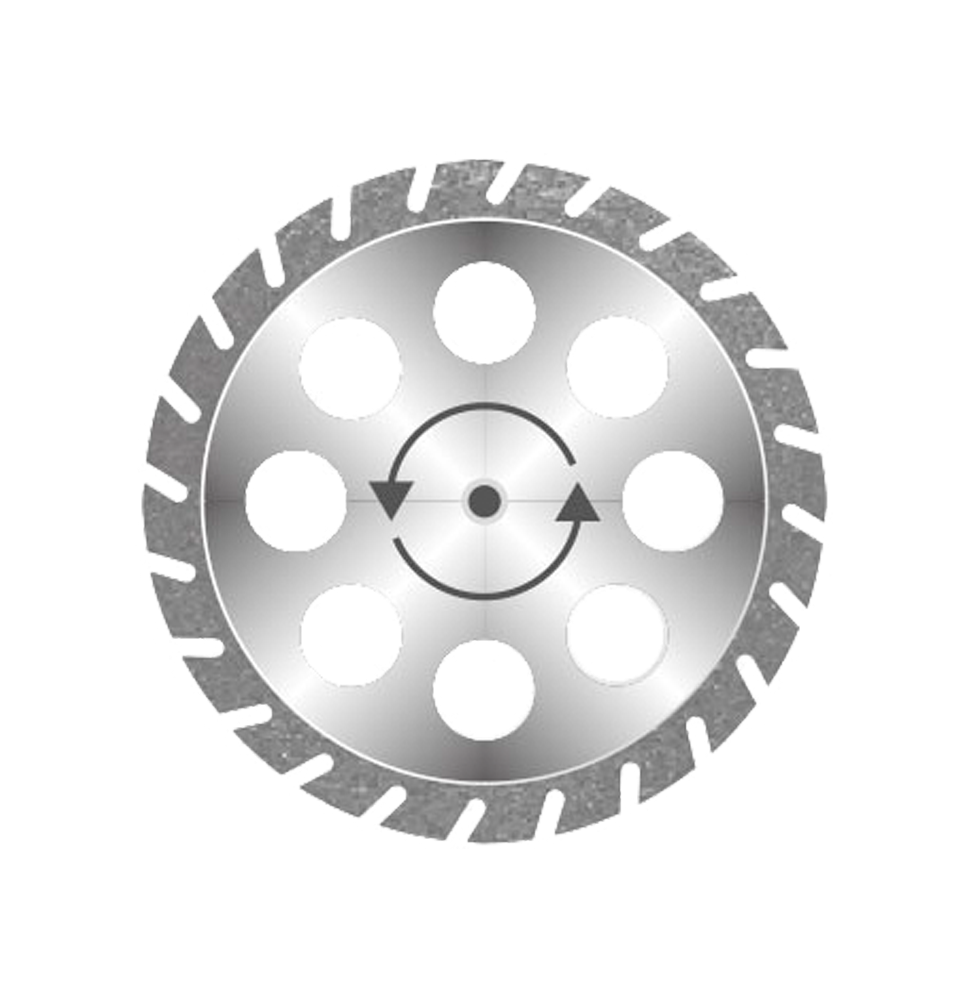 DISCO DIAMANTADO HP FLEX DENTADO 365- 1ud