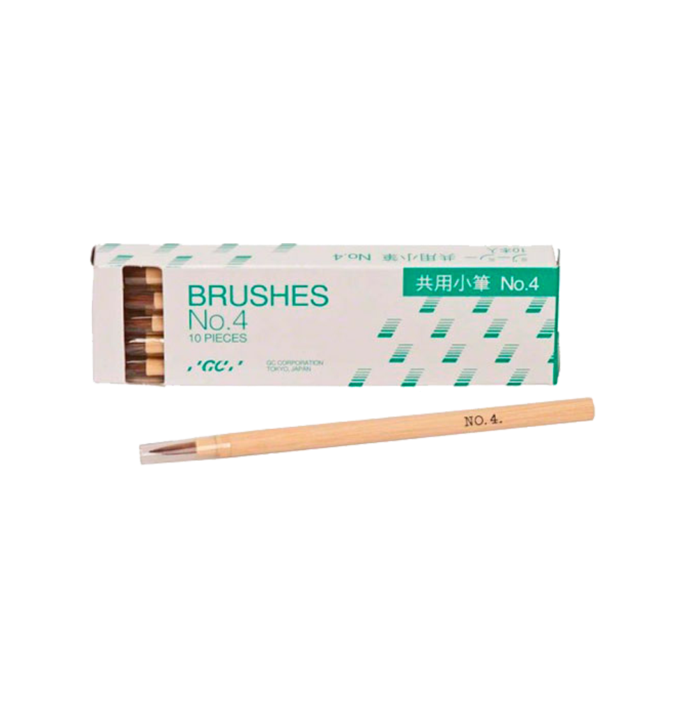 PATTERN RESIN BRUSH, N°4   (10PCS)