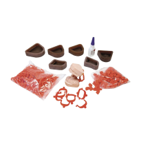 KIT COMPLETO ARTICULADOR DE PLASTICO DESECHABLE