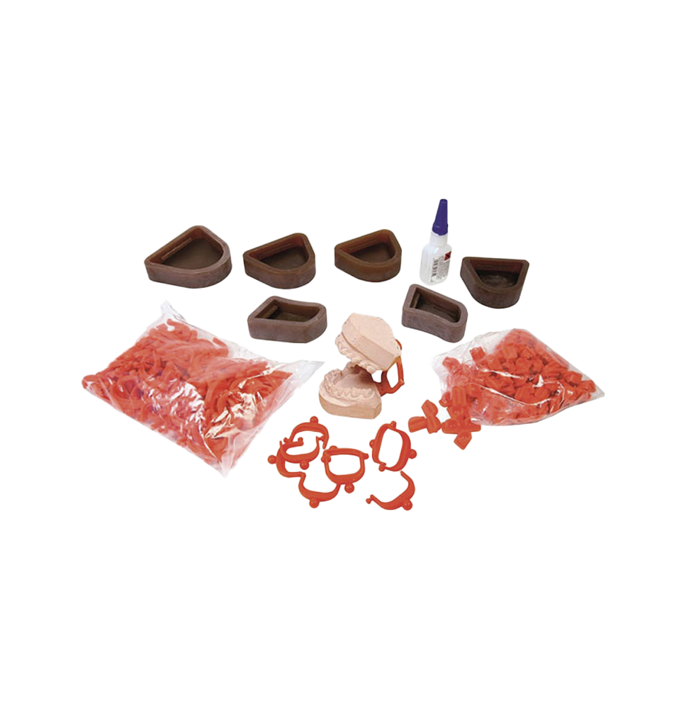 KIT COMPLETO ARTICULADOR DE PLASTICO DESECHABLE