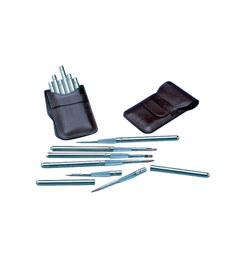 SET DE PINCELES MARTA KOLINSKY CON CAPUCHON PROTECTOR (6uds)