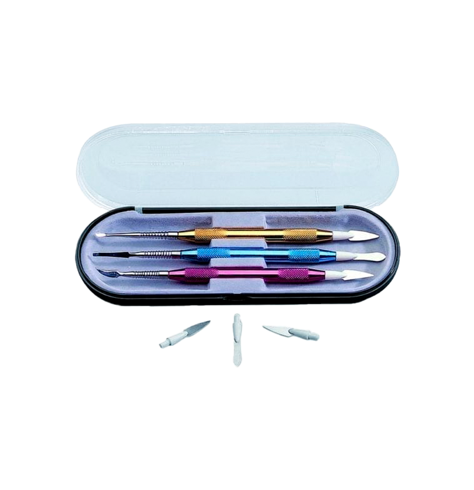 SET DE INSTRUMENTOS PARA CERAMICA (3uds)